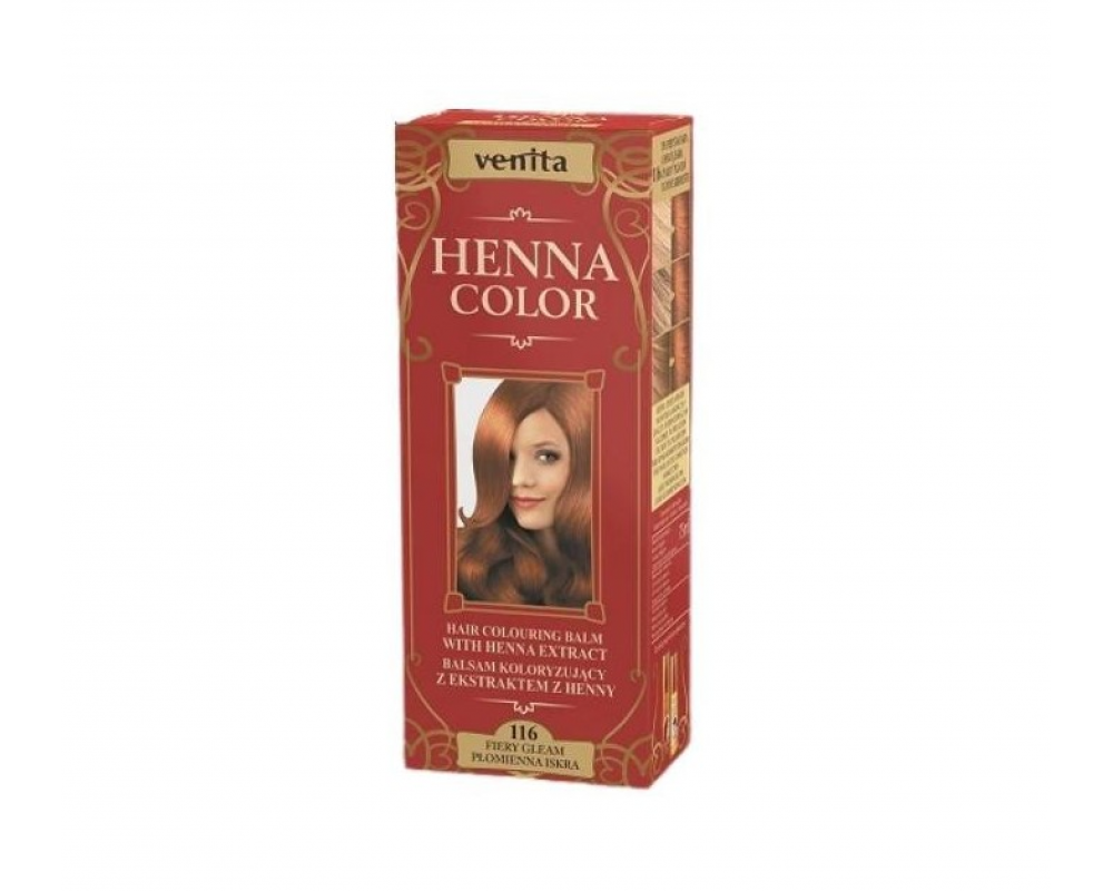 VENITA HENNA COLOR ხნის კრემ საღებავი 116 - 75მლ