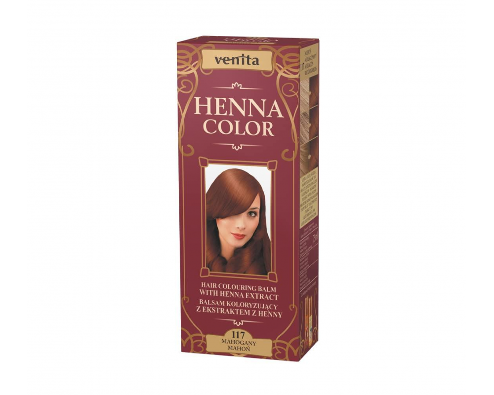 VENITA HENNA COLOR ხნის კრემ საღებავი 117 - 75მლ