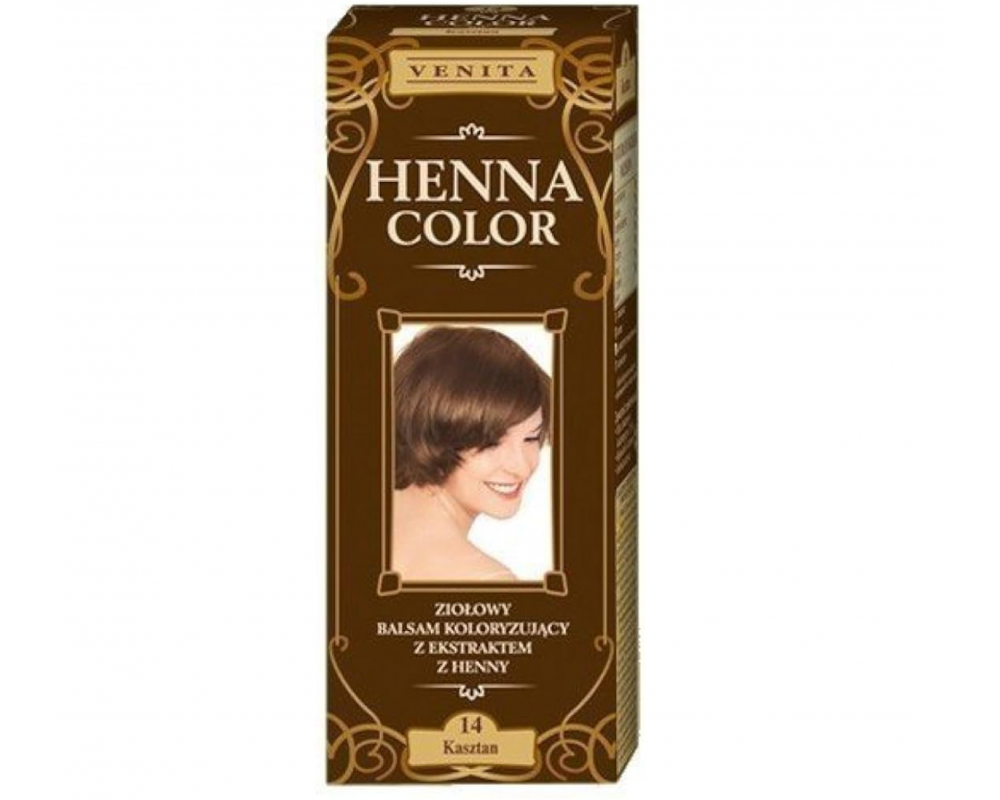 VENITA HENNA COLOR ხნის კრემ საღებავი 14 - 50მლ