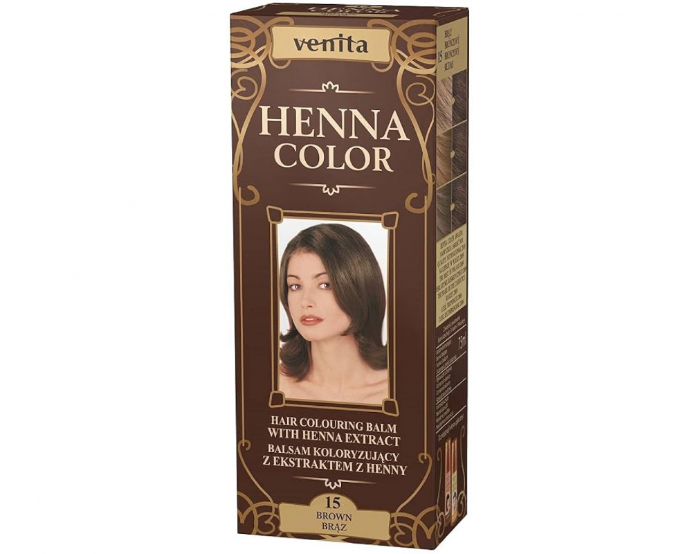 VENITA HENNA COLOR ხნის კრემ საღებავი 15 - 75მლ