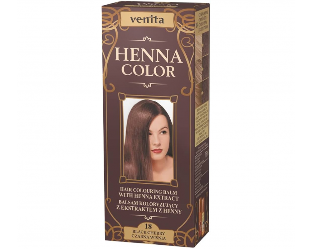 VENITA HENNA COLOR ხნის კრემ საღებავი 18 - 50მლ