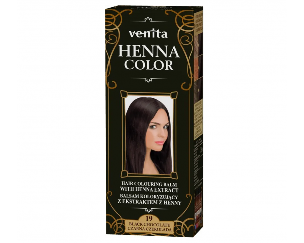 VENITA HENNA COLOR ხნის კრემ საღებავი 19 - 75მლ