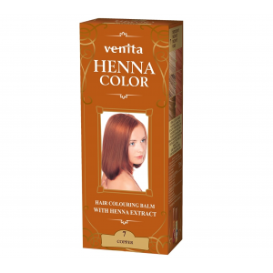 VENITA HENNA COLOR ხნის კრემ საღებავი 7 - 75მლ