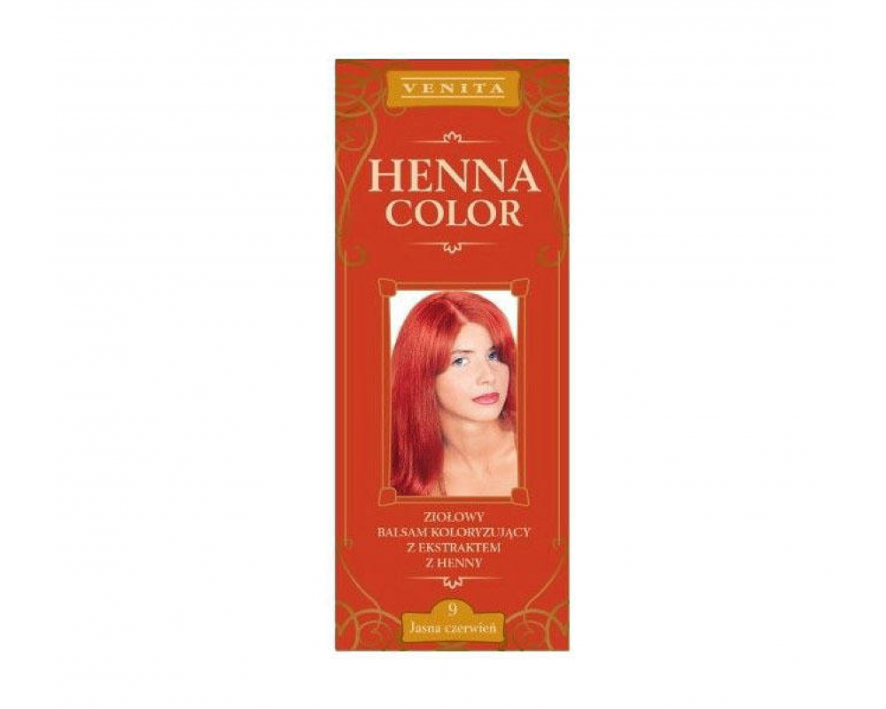 VENITA HENNA COLOR ხნის კრემ საღებავი 9 - 50მლ