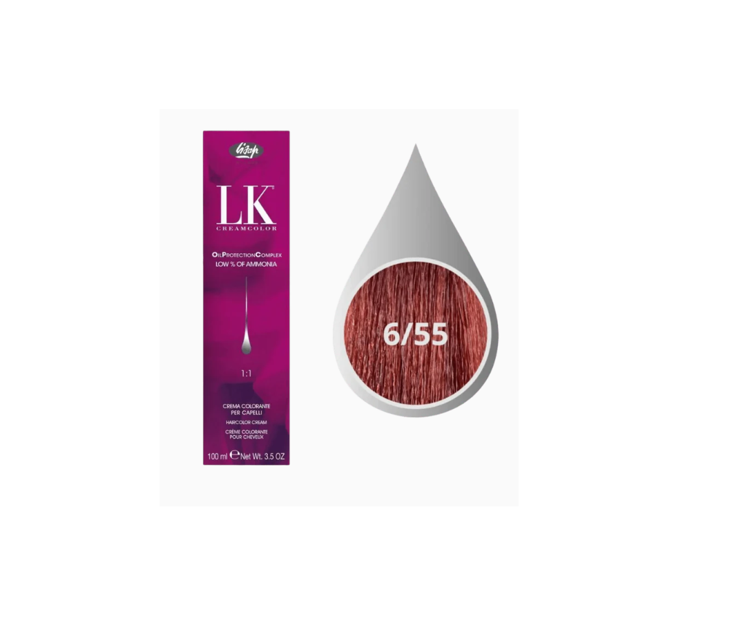 LK თმის საღებავი 6.55