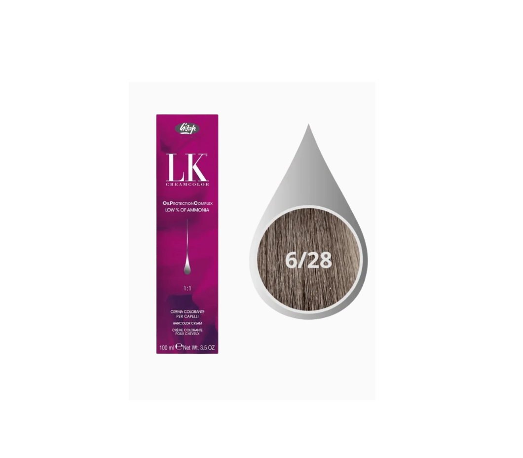 LK თმის საღებავი 6.28