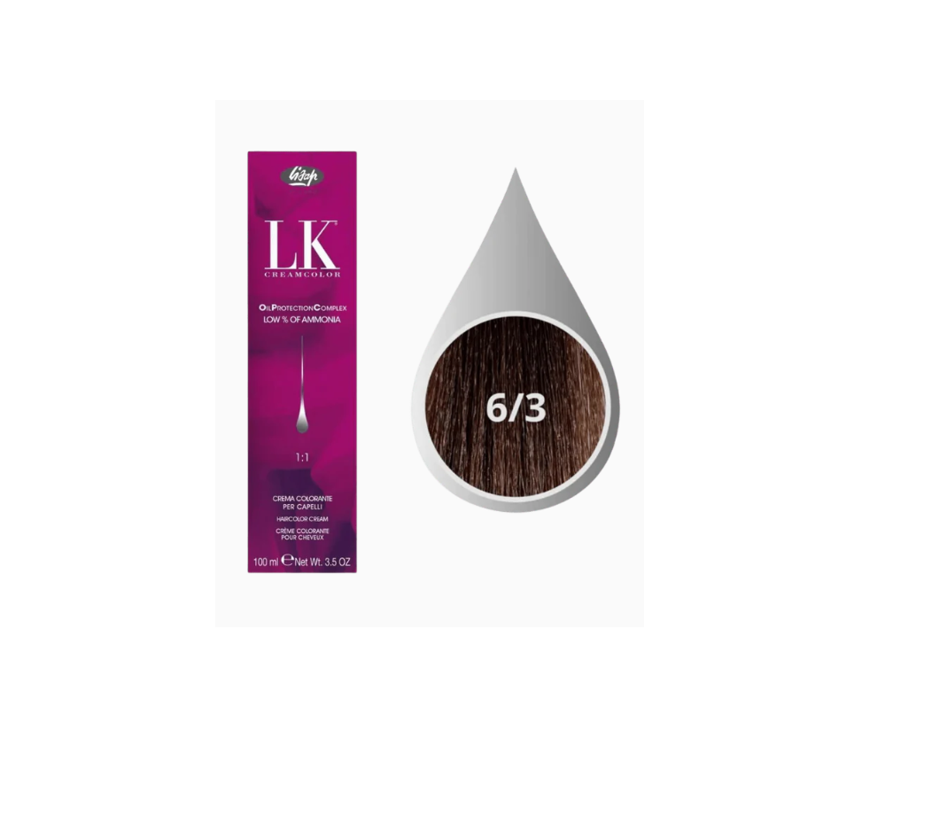 LK თმის საღებავი 6.3