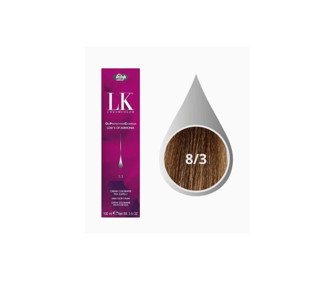 LK თმის საღებავი 8.3