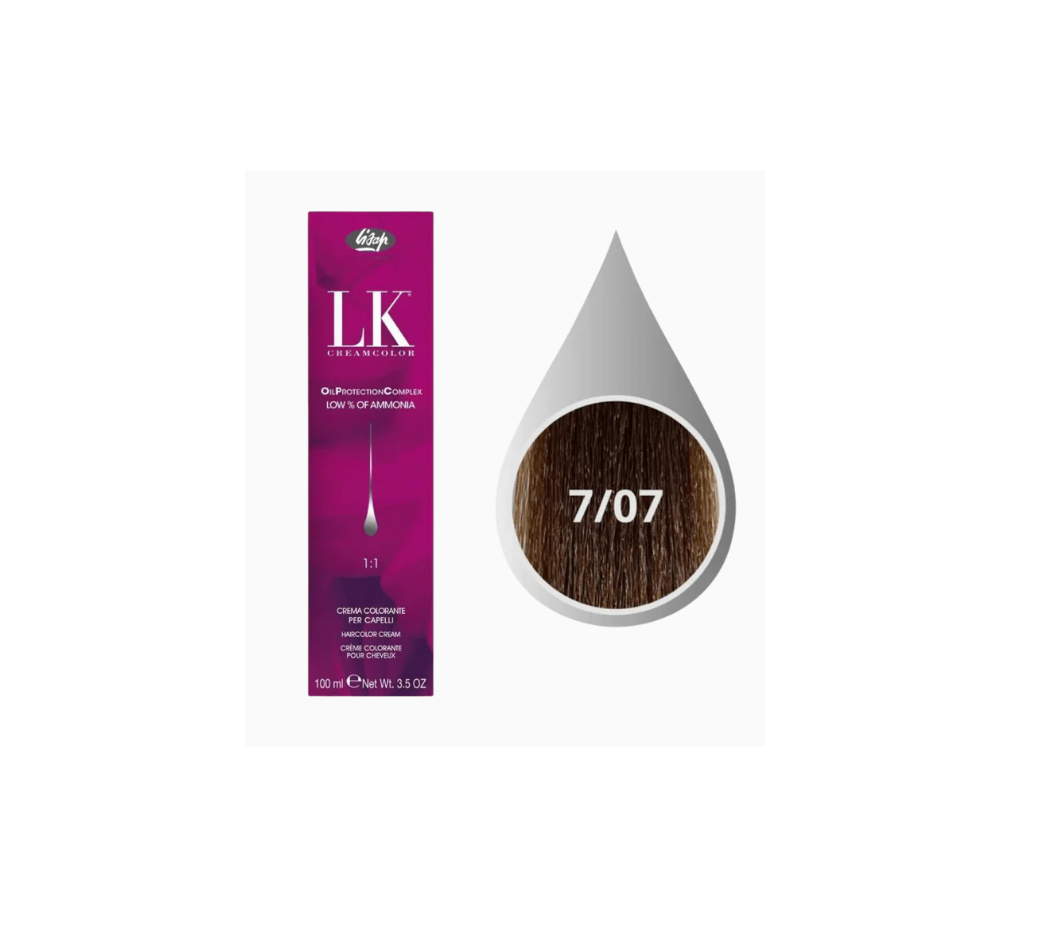 LK თმის საღებავი 7.07