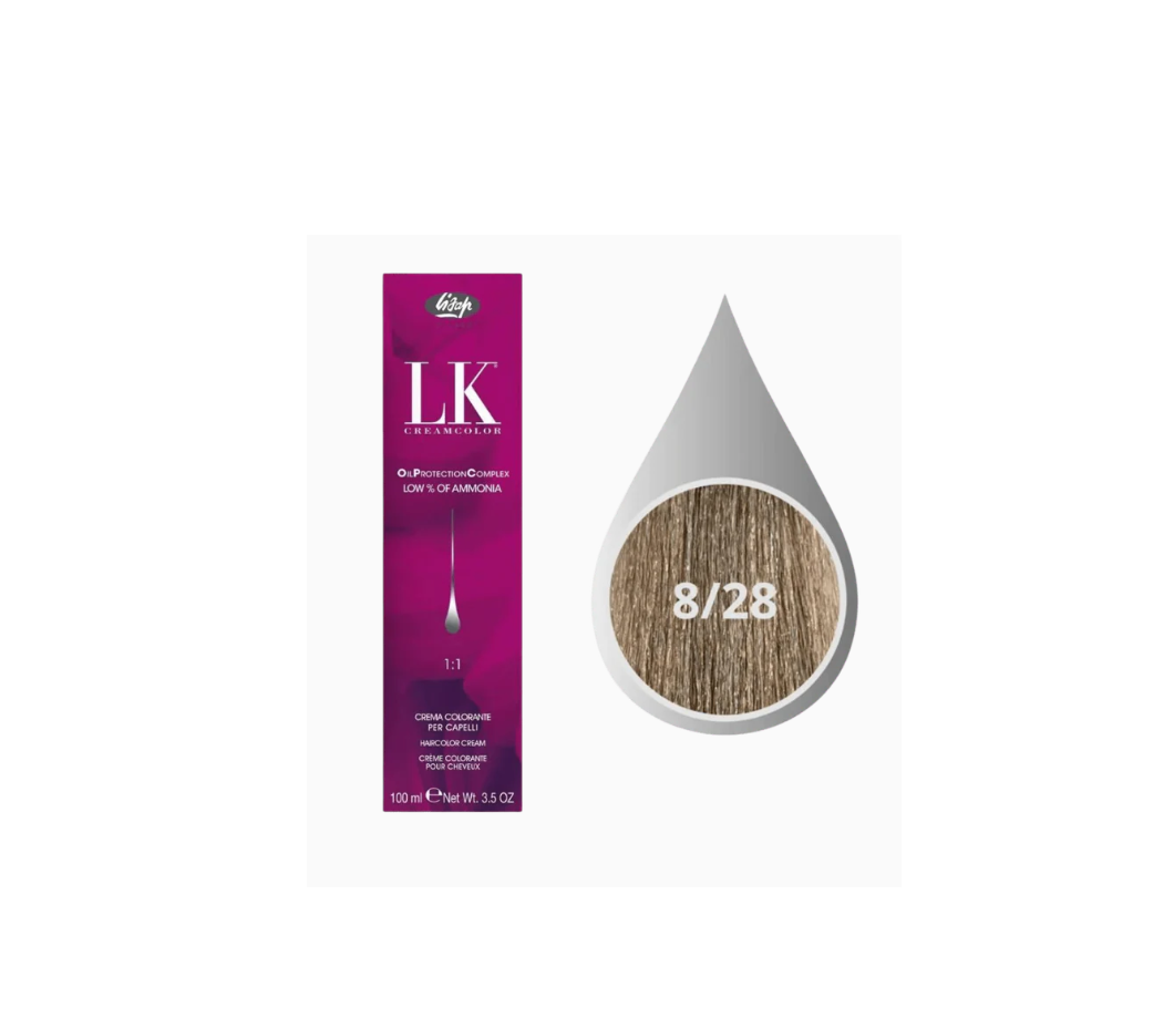 LK თმის საღებავი 8.28