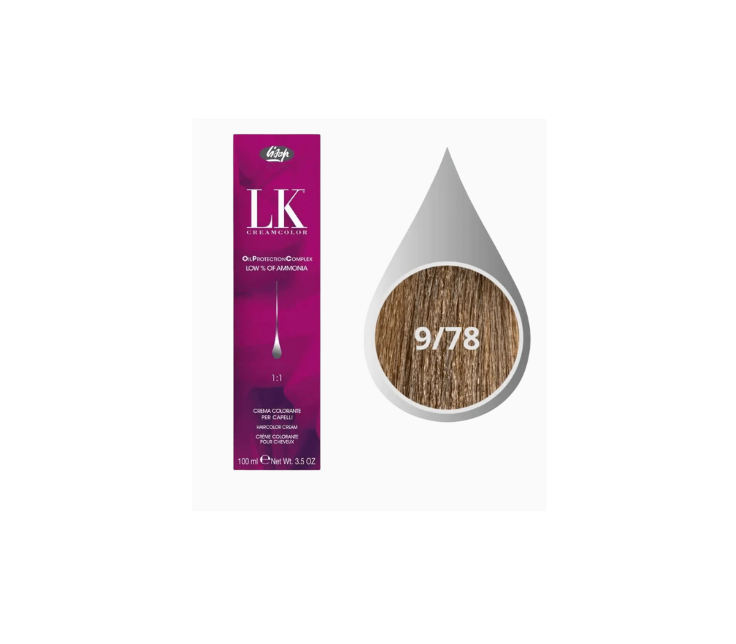 LK თმის საღებავი 9.78