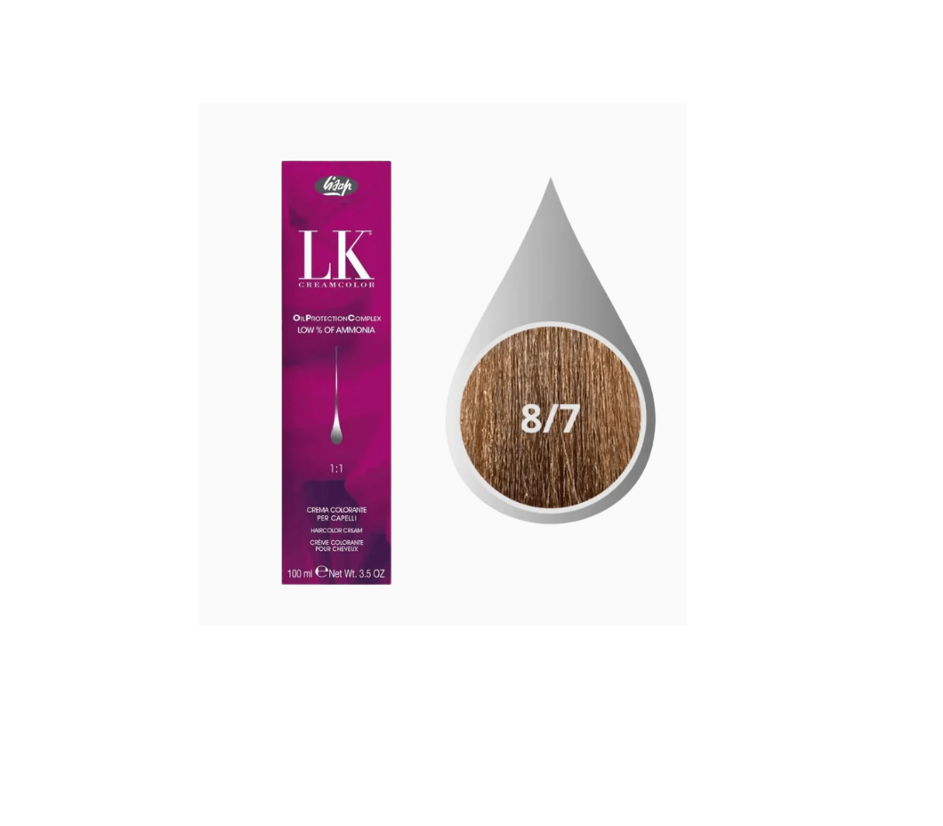 LK თმის საღებავი 8.7