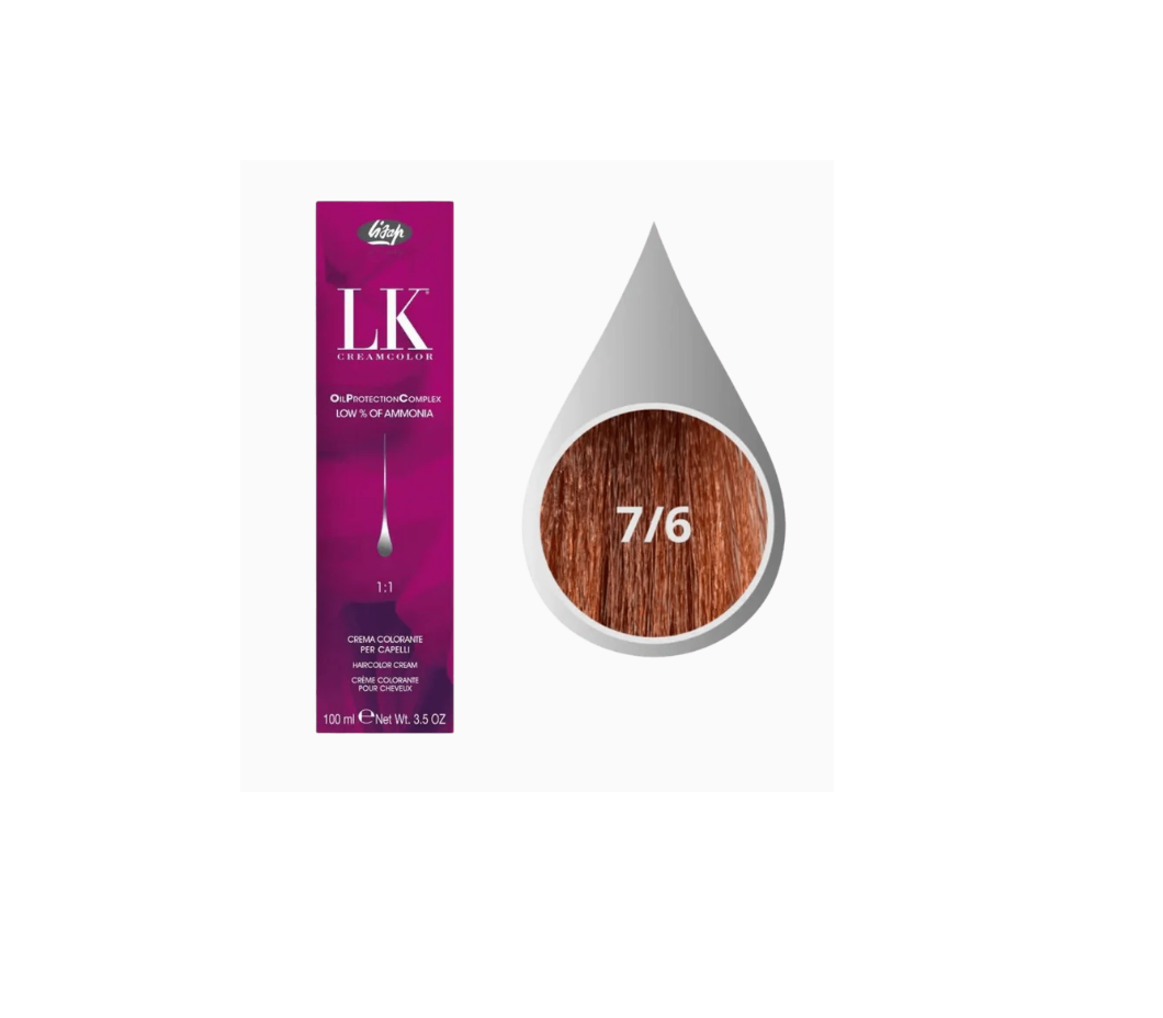 LK თმის საღებავი 7.6