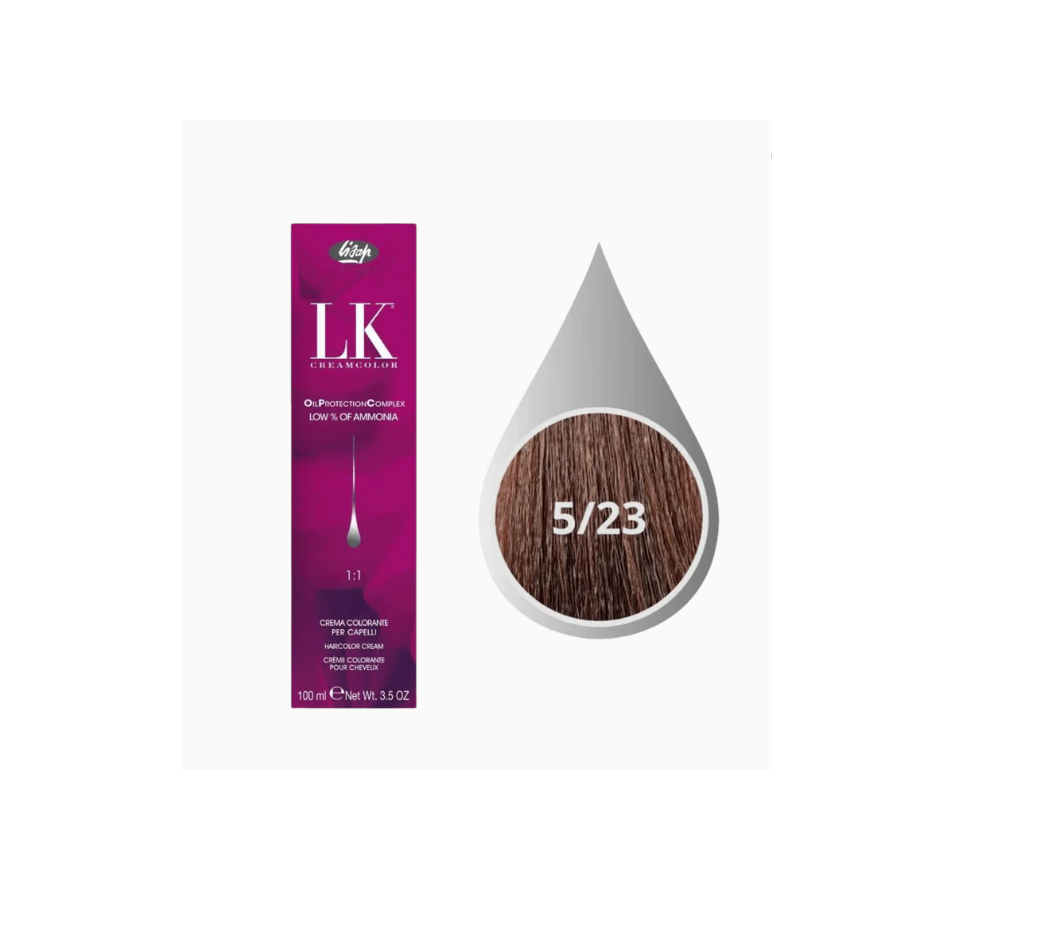 LK თმის საღებავი 5.23