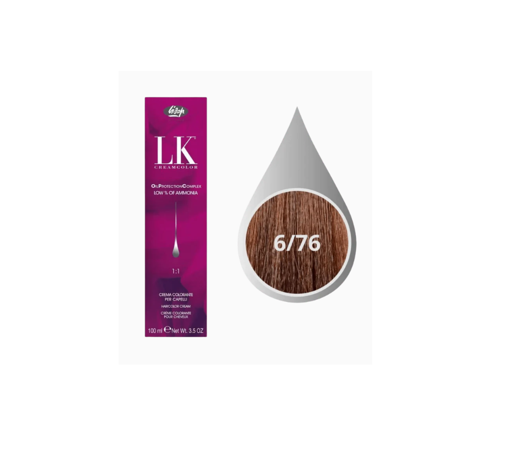 LK თმის საღებავი 6.76