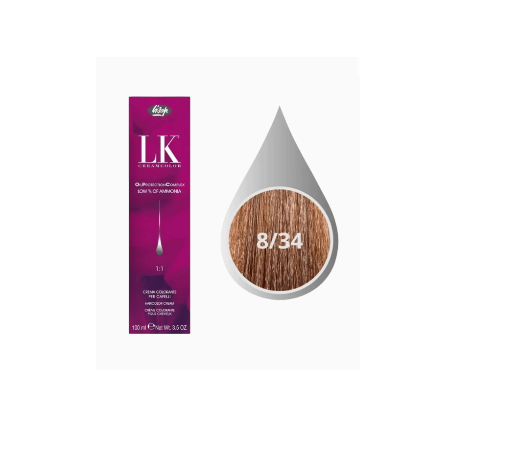 LK თმის საღებავი 8.34