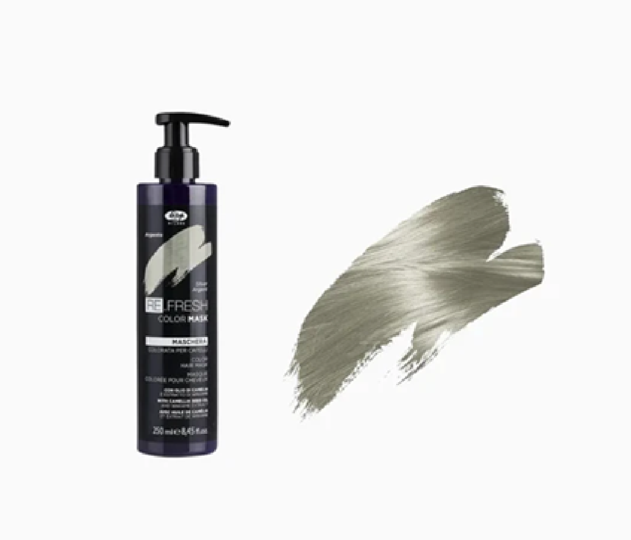 LISAP RE.TOUCH თმის ფერადი ნიღაბი SILVER 75მლ
