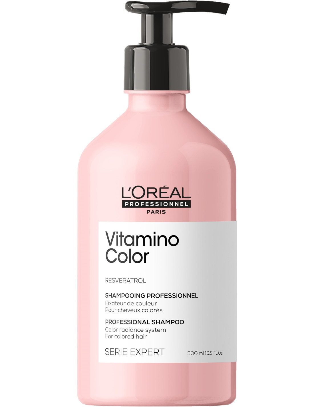 L’Oréal Professionnel შამპუნი შეღებილი თმის  500ml -  Serie Expert  Resveratrol Vitamino Color 