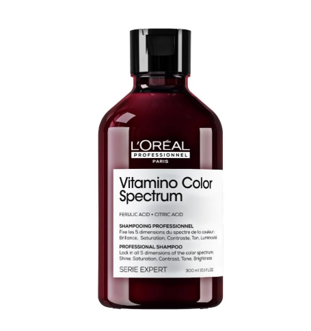 LOREAL SERIE EXPERT VITAMINO COLOR SPECTRUM შამპუნი შეღებილი თმის 300მლ 