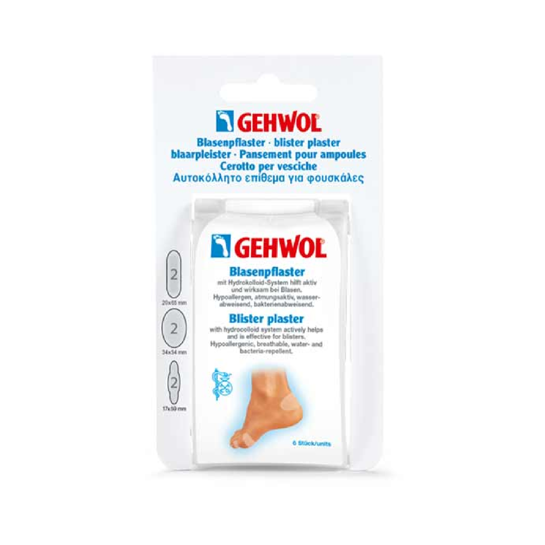 GEHWOL დამცავი პლასტირი 6ც