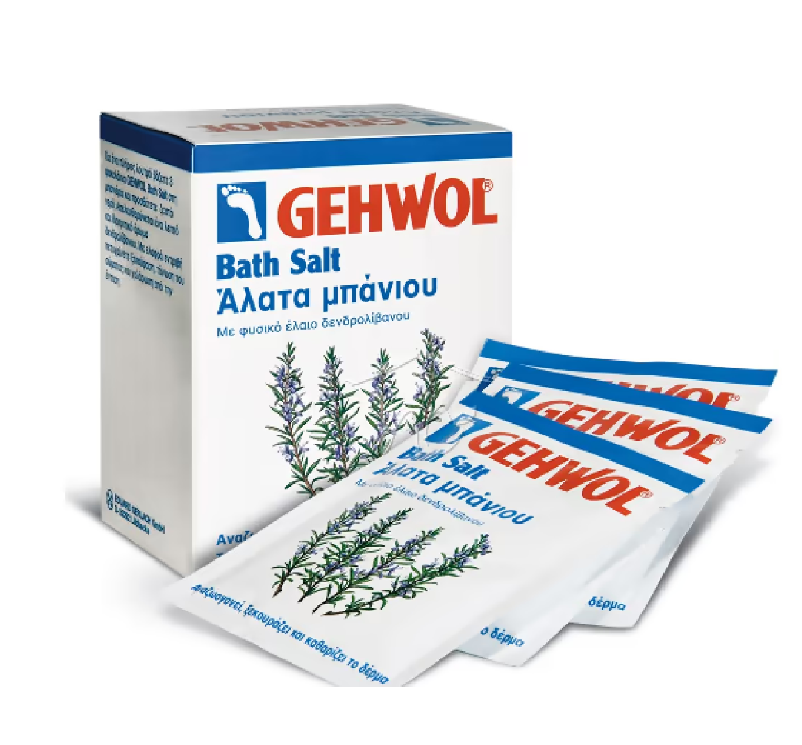 GEHWOL აბაზანა ფეხის როზმარინი 25გრ 1ც