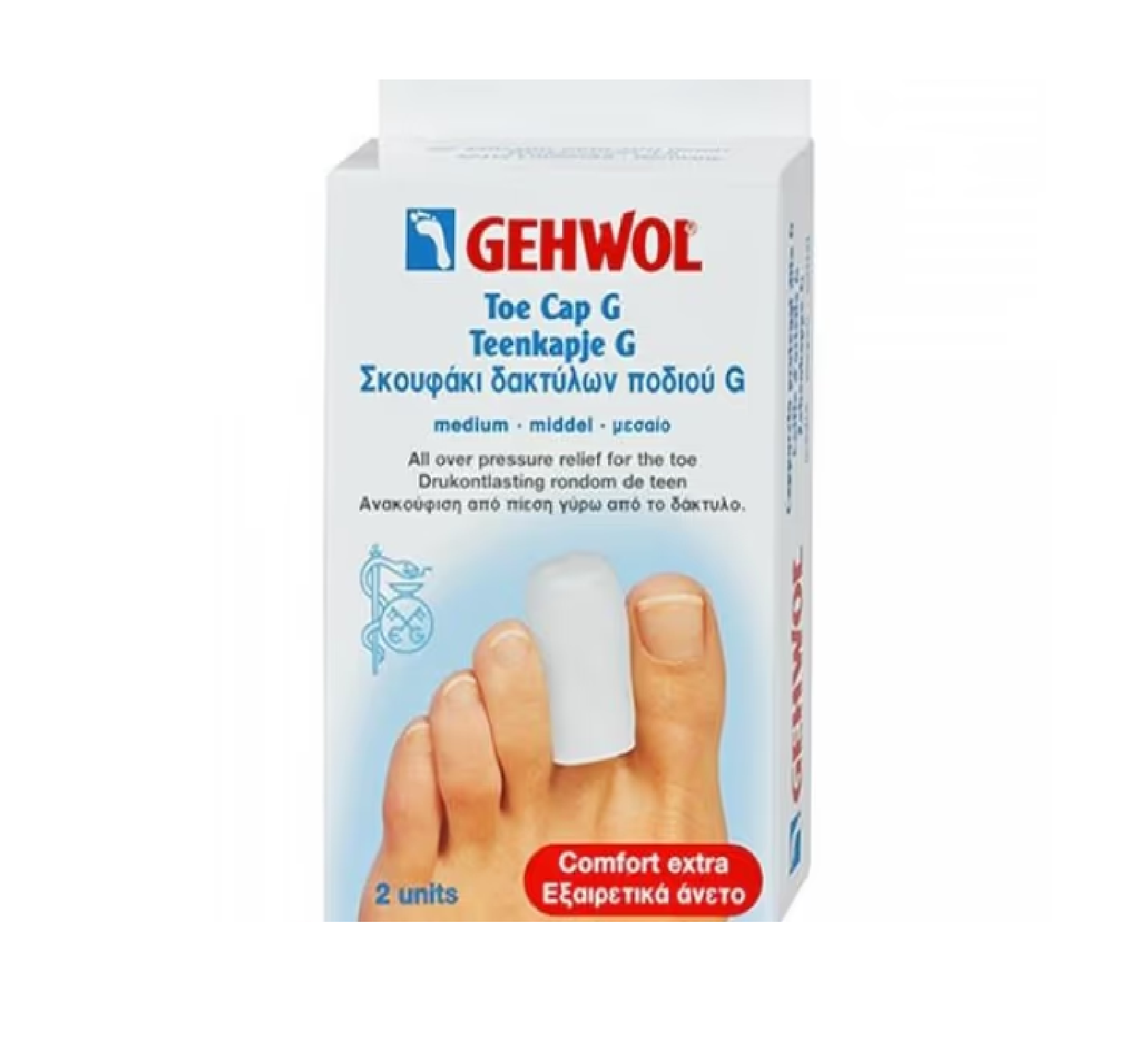 GEHWOL ფეხის სათითე ჩამოსაცმელი მედიუმი 