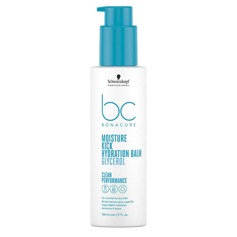 SCHWARZKOPF BONACURE MOISTURE KICK ლოსიონი ნორმალური და მშრალი თმის - 150 მლ