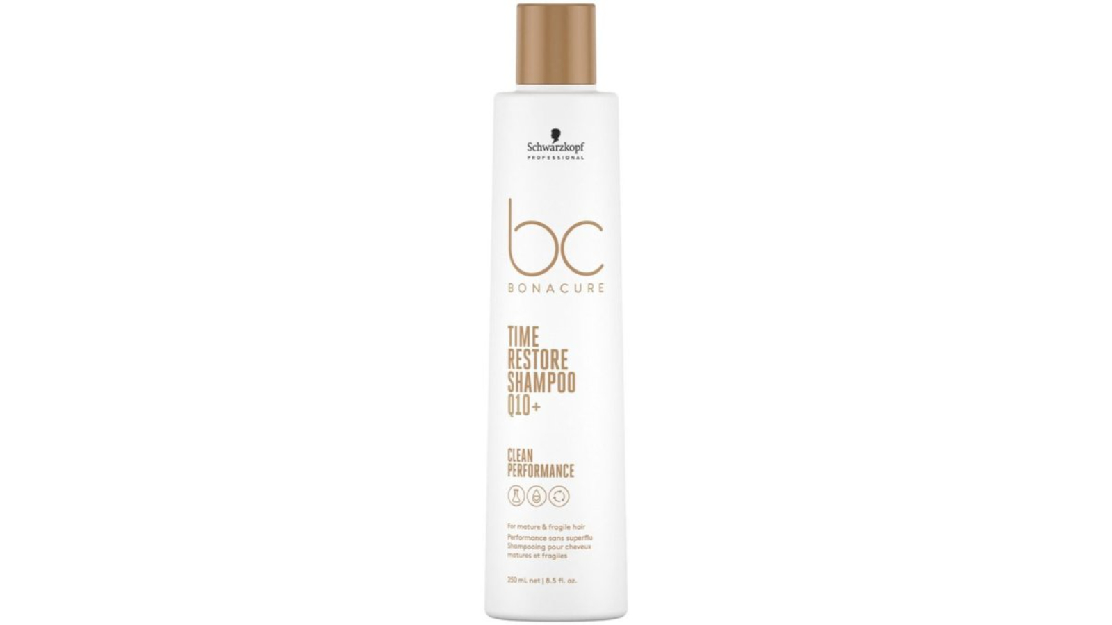 Schwarzkopf  BONACURE Q10 თმის აღმდგენი შამპუნი 250მლ