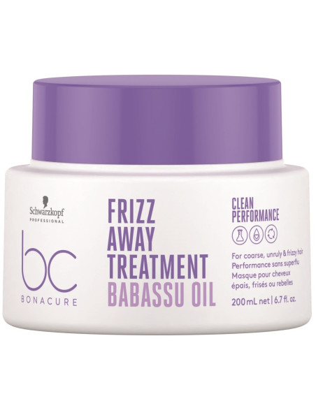 SCHWARZKOPF BONACURE FRIZZ AWAY ნიღაბი დაუმორჩილებელი თმის 200მლ