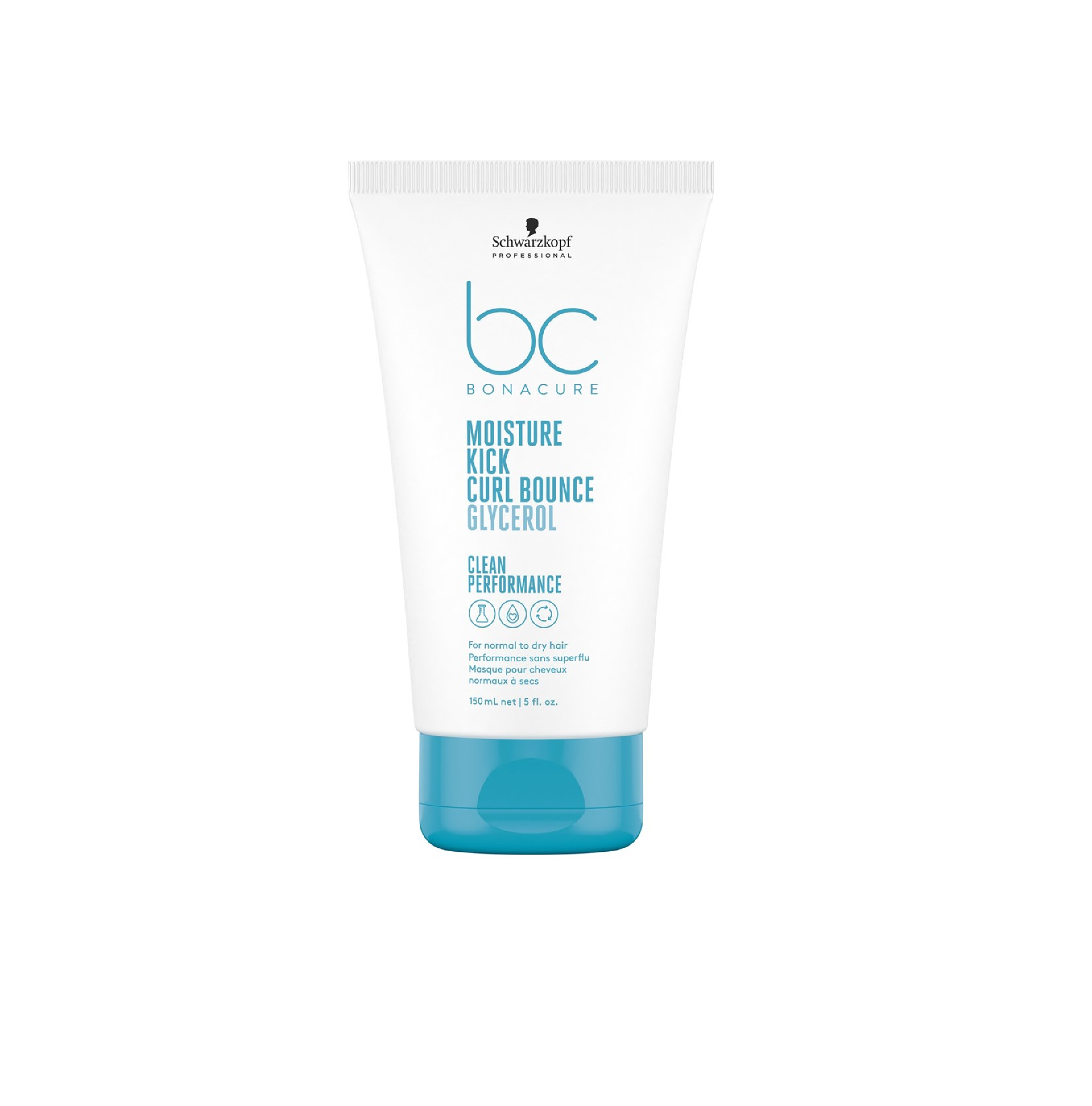 SCHWARZKOPF BONACURE MOISTURE KICK ლოსიონი ხვეული თმის - 150 მლ