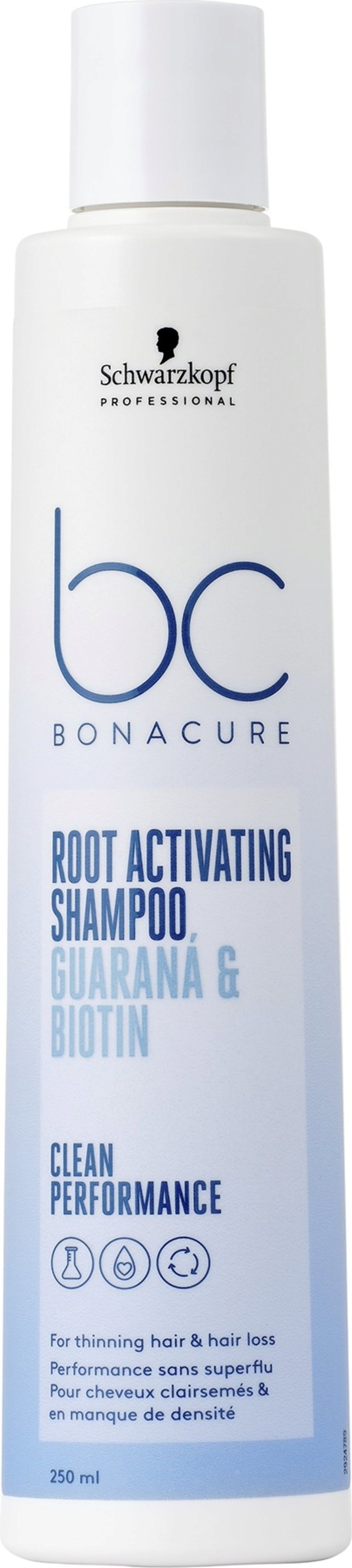SCHWARZKOPF BONACURE ROOT ACTIVATING შამპუნი თმის ცვენის 250მლ