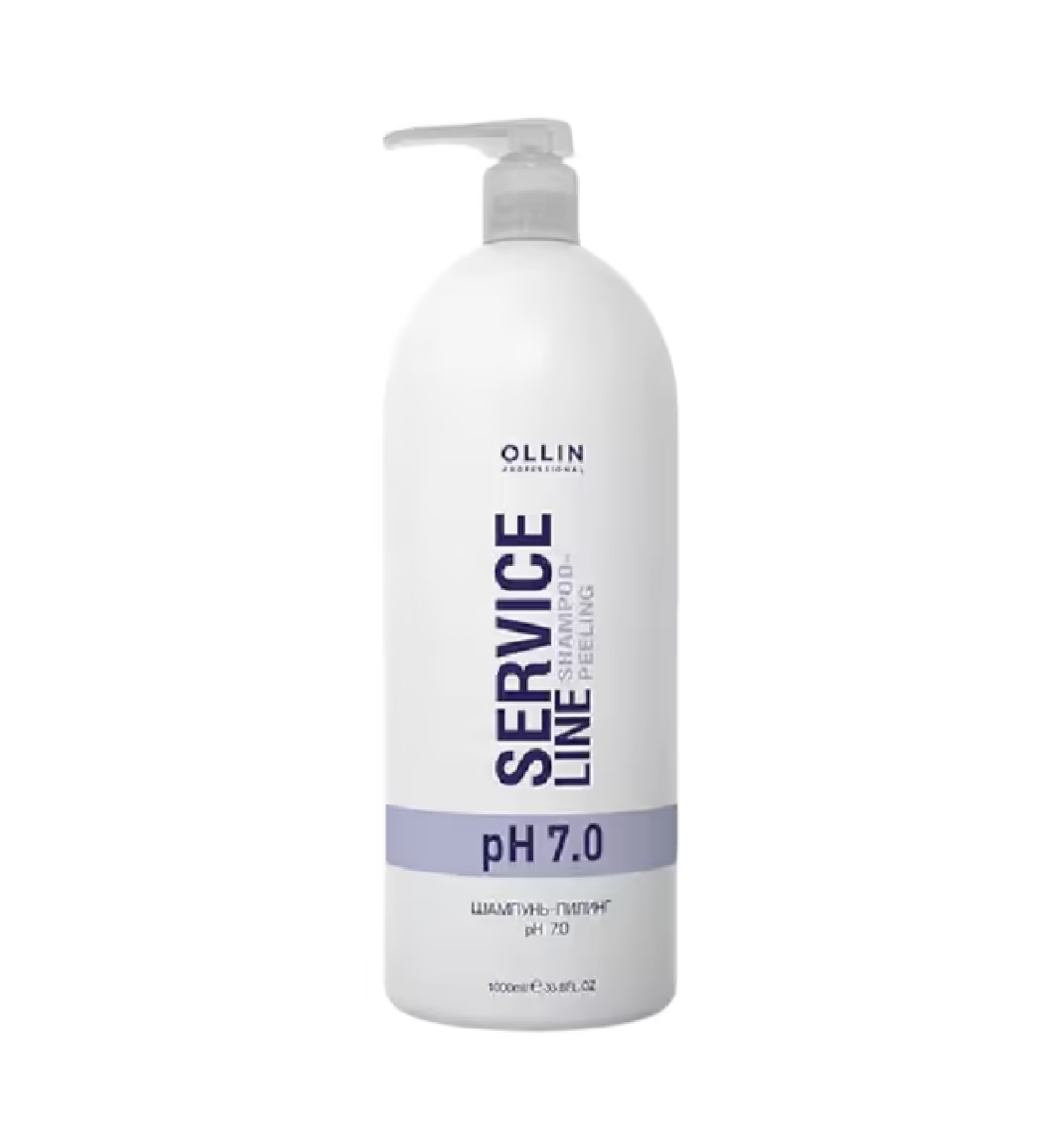 OLLIN PEELING PH 7.0 შამპუნი პილინგი 1000მლ