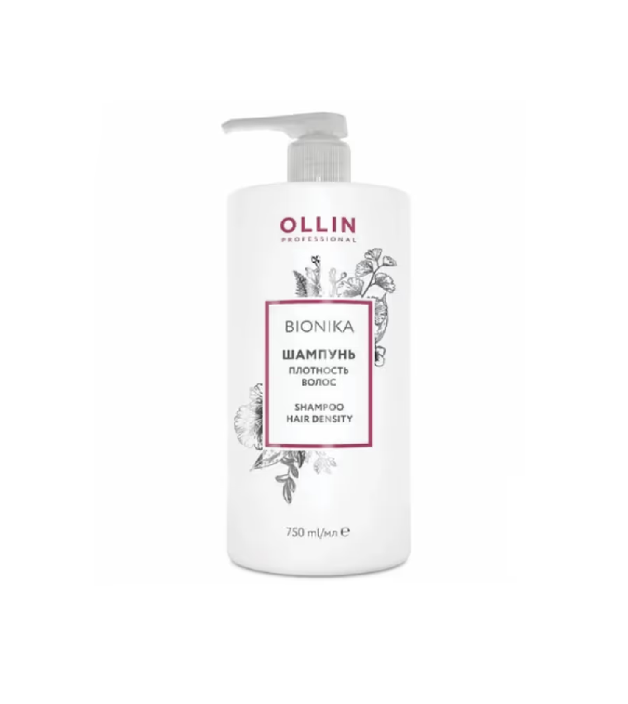 OLLIN BIONIKA შამპუნი სიმკვრივე 750მლ