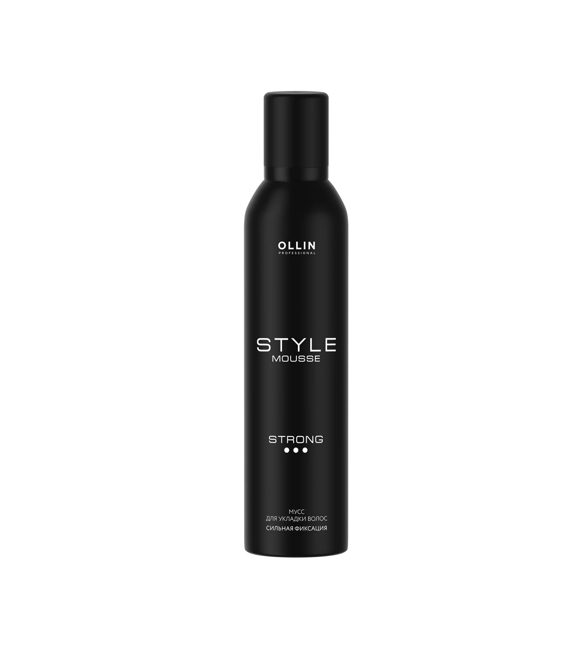 OLLIN პროფესსიონალ STYLE მუსი ძლიერი ფიქსაციის 200მლ