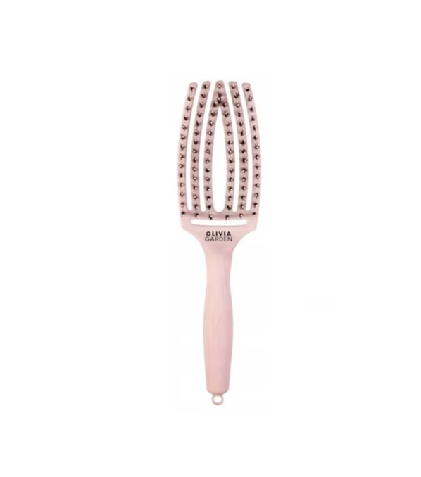 OLIVIA GARDEN FINGER BRUSH COMBO PINK სავარცცელი