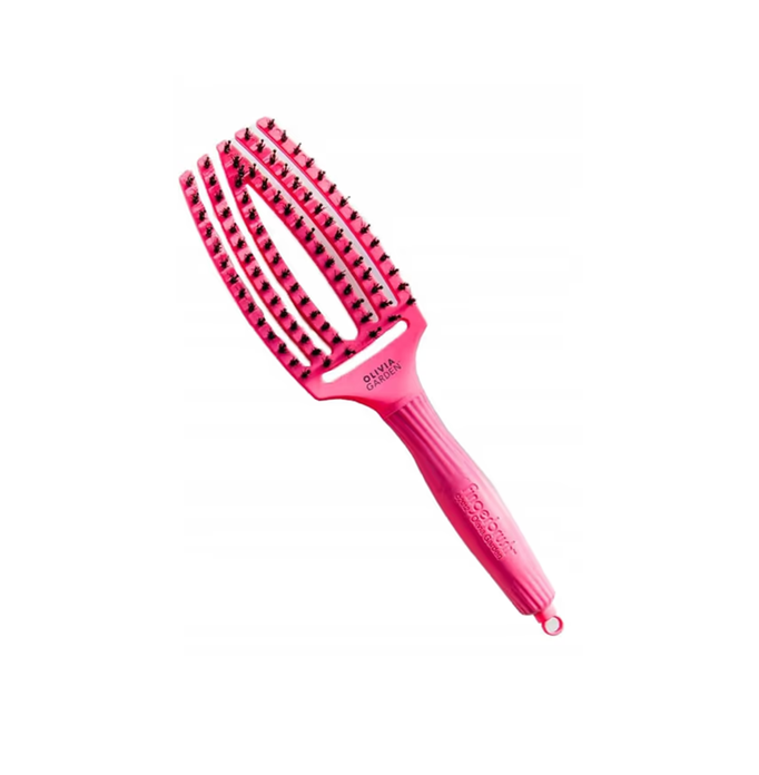OLIVIA GARDEN PINGER BRUSH სავარცხელი HOT PINK