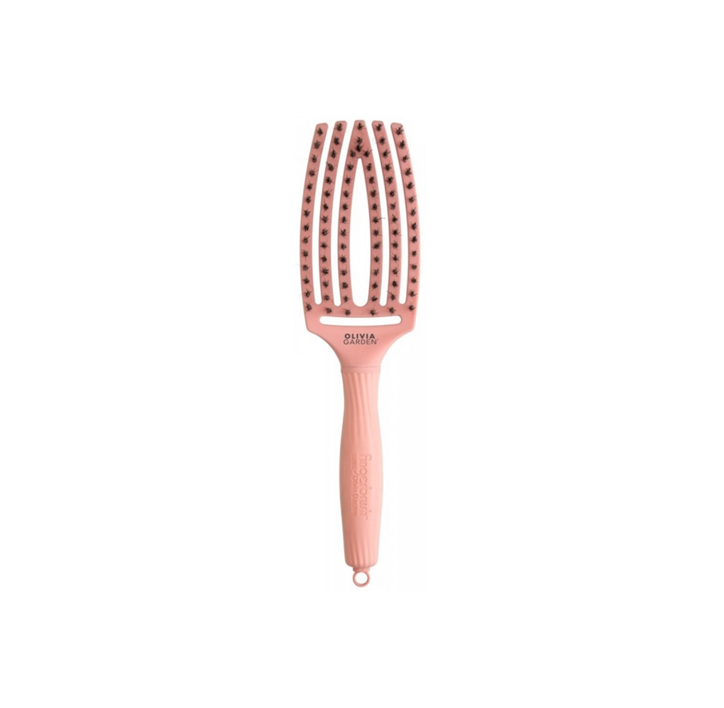 OLIVIA GARDEN FINGER BRUSH FALL COMBO CLAY სავარცხელი