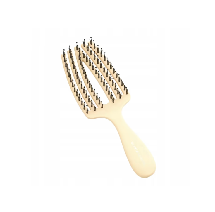 OLIVIA GARDEN FINGERBRUSH KIDS CARE MINI YELLOW სავარცხელი