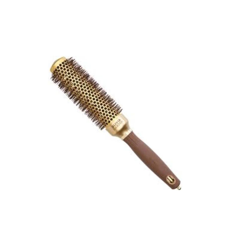 OLIVIA GARDEN EXPERT BLOWOUT SPEED WAVY BRISTLES GOLD&BROWN 35 სავარცხელი