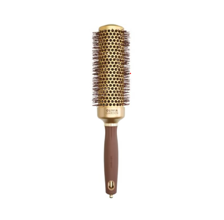 OLIVIA GARDEN EXPERT BLOWOUT SPEED WAVY BRISTLES GOLD&BROWN 45 სავარცხელი