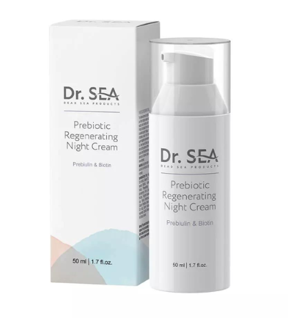 Dr Sea PREBIOTIC სახის კრემი ღამის 50მლ