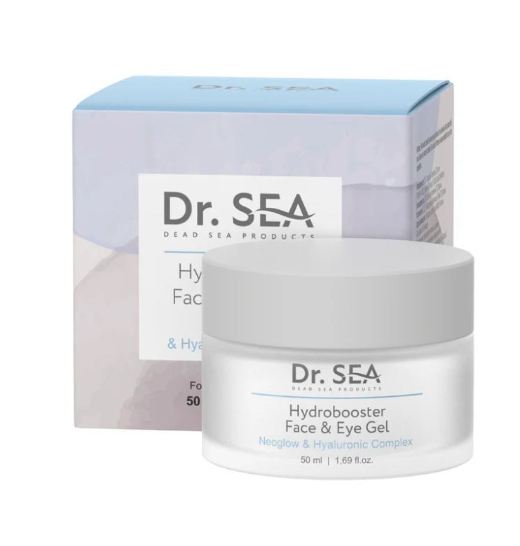 Dr Sea HYDRОBOOSTER GEL გელი სახისა და თვალის მშრალი და ძალაინ მშრალი კანის 50მლ