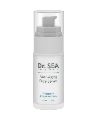 Dr Sea GLYCOTENSYL & HYALURONIC სახის ნაოჭის შრატი ყველა ტიპის კანის 30მლ