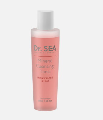 Dr Sea HYALURONIC ACID & ROSE სახის გამწმენდი ლოსიონი 200მლ