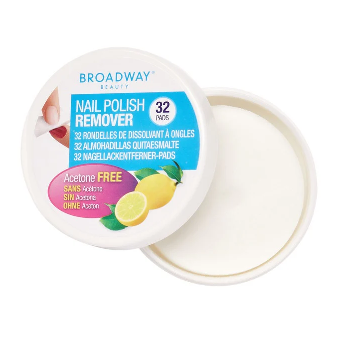 BROADWAY ლაქის მოსაშორებელი 32x ლიმონი