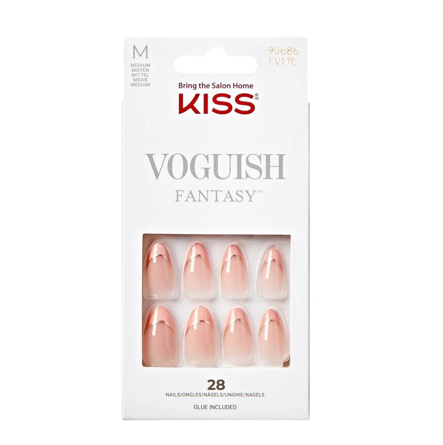 KISS FRENCH ხელოვნური ფრჩხილები ECLATANT
