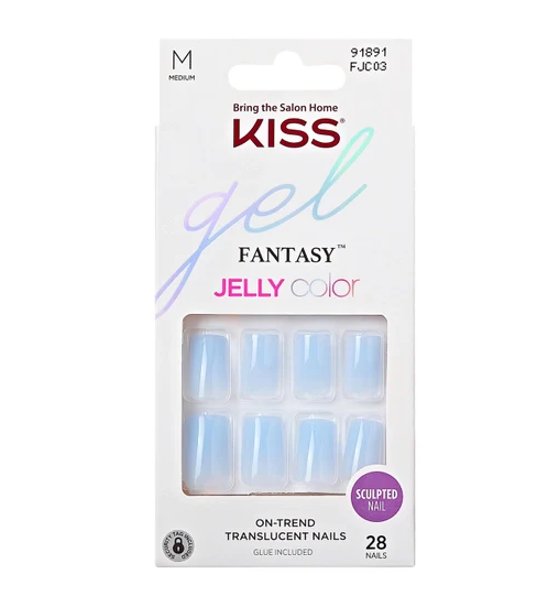 KISS ხელოვნური ფრჩხილები JELLY CRUSHIN