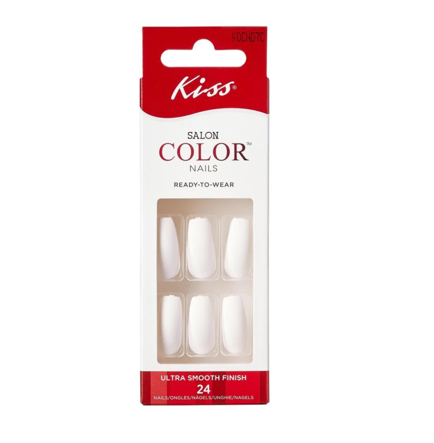 KISS COLOR ხელოვნური ფრჩხილები BLANK KOCNO7C