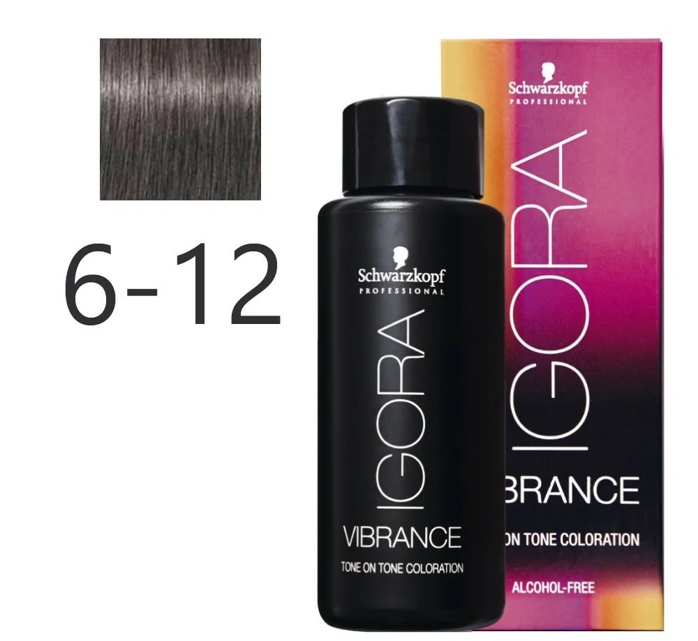 Igora Vibrance თმის უამიაკო საღებავი  6-12
