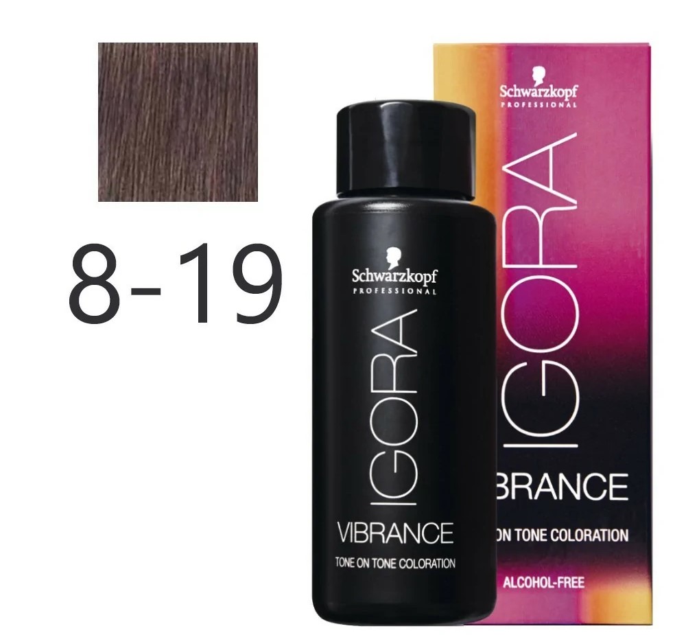 Igora Vibrance თმის უამიაკო საღებავი  8-19